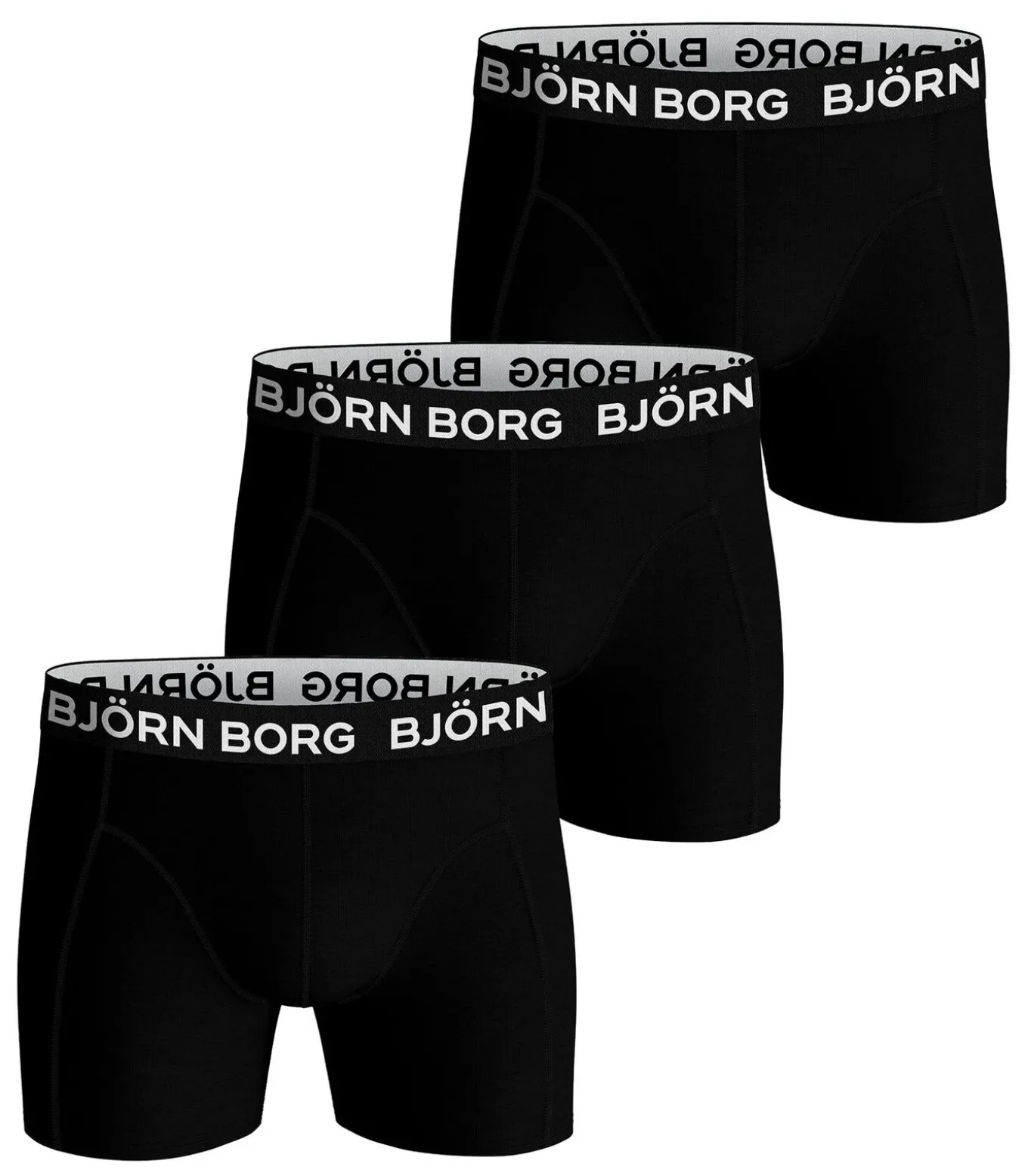 Boxershorts Cotton Stretch Boxer Trunks 3P Set van 3