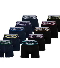 Boxershorts JACLIMES SOLID TRUNKS 10 PACK Set van 10