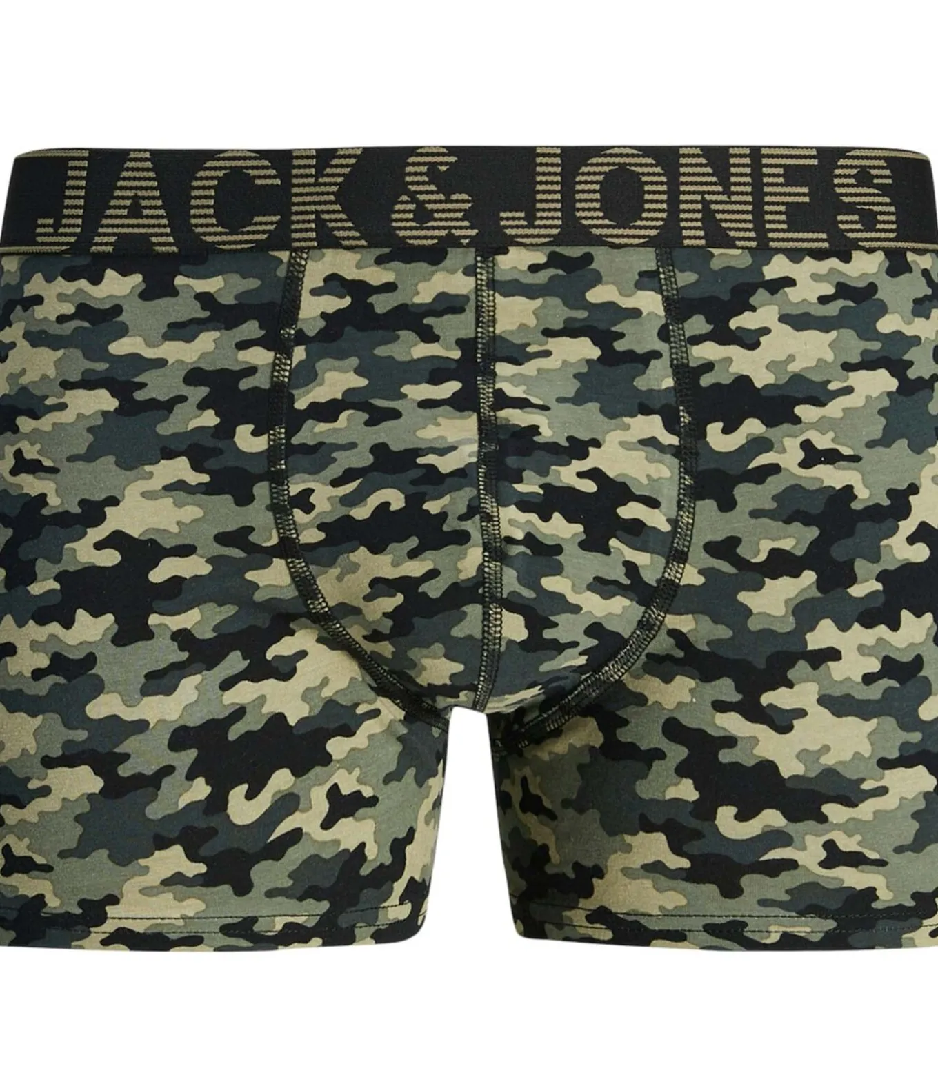 Boxershorts JACSOLID Set van 10