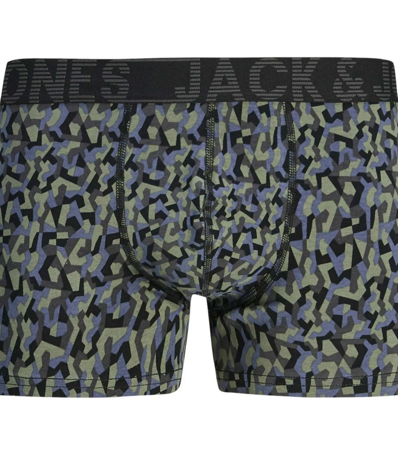 Boxershorts JACSOLID Set van 10