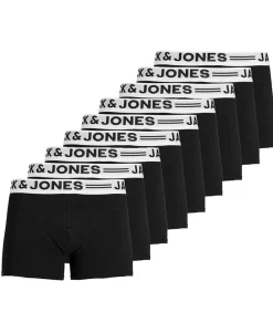 Boxershorts SENSE - 9 pack - Trunks - Zwart