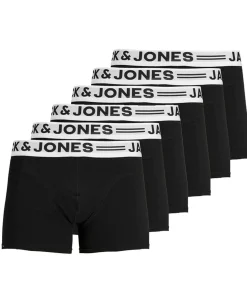 Boxershorts SENSE - 6 pack - Trunks - Zwart