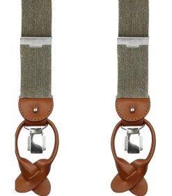 Bretels Groen Melange
