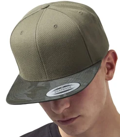 CAMO VISOR - Kap - Olijfgroen
