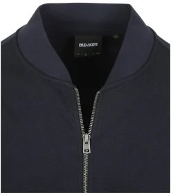 Cardigan Bomber Dark Navy