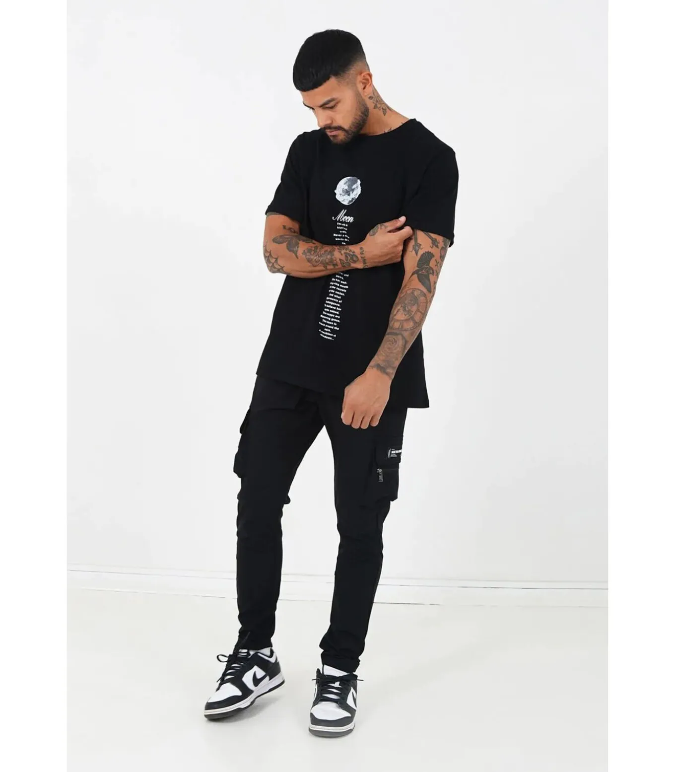 Cargo broek met zijzakken