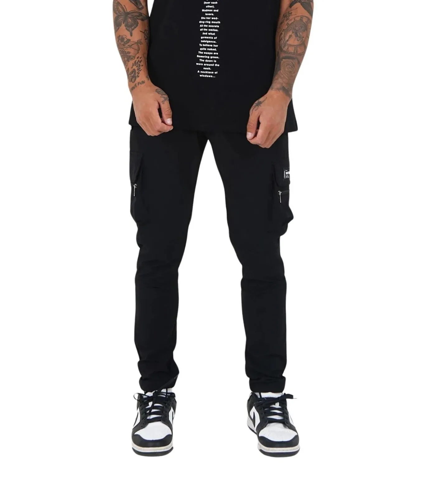 Cargo broek met zijzakken