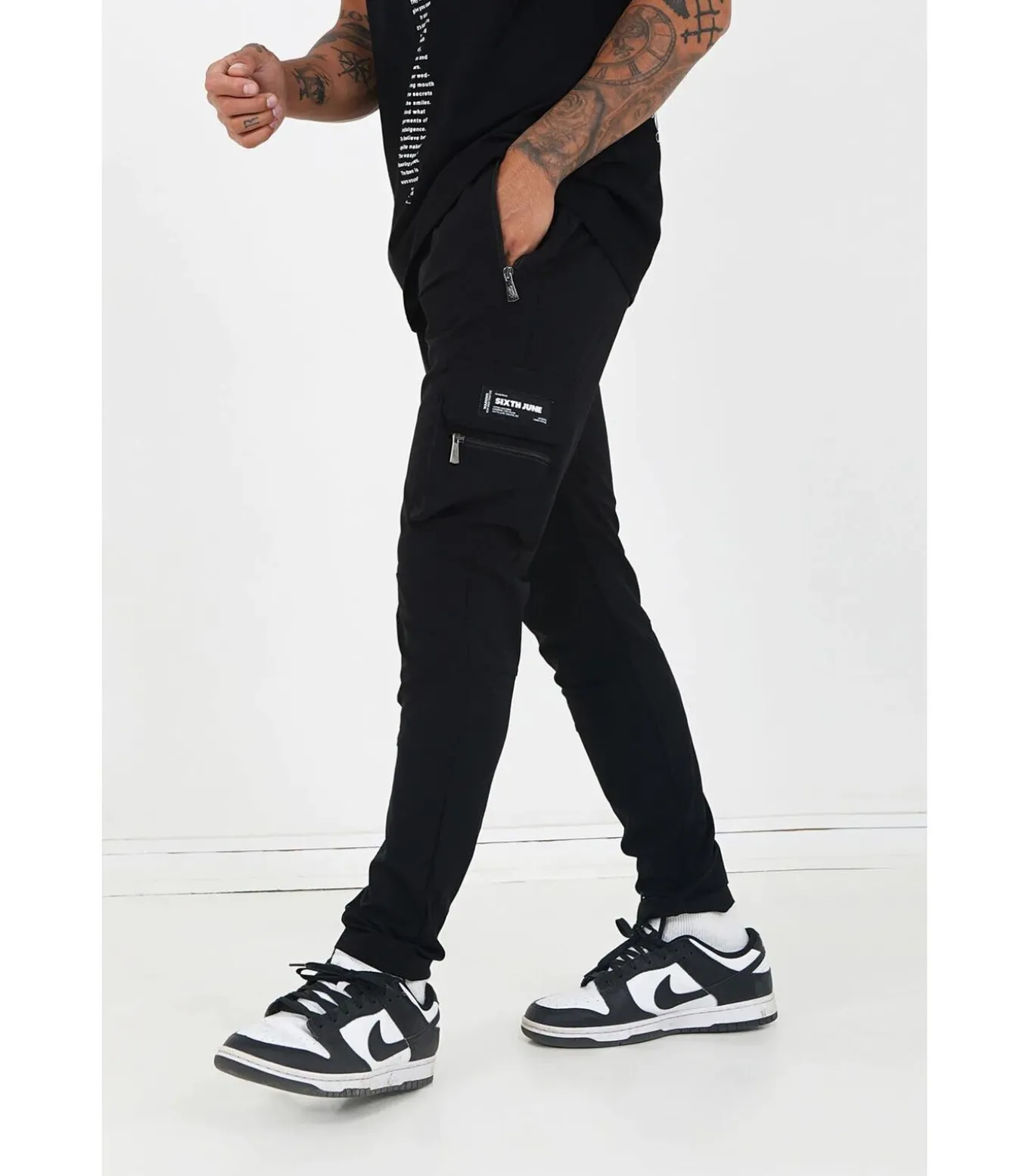 Cargo broek met zijzakken