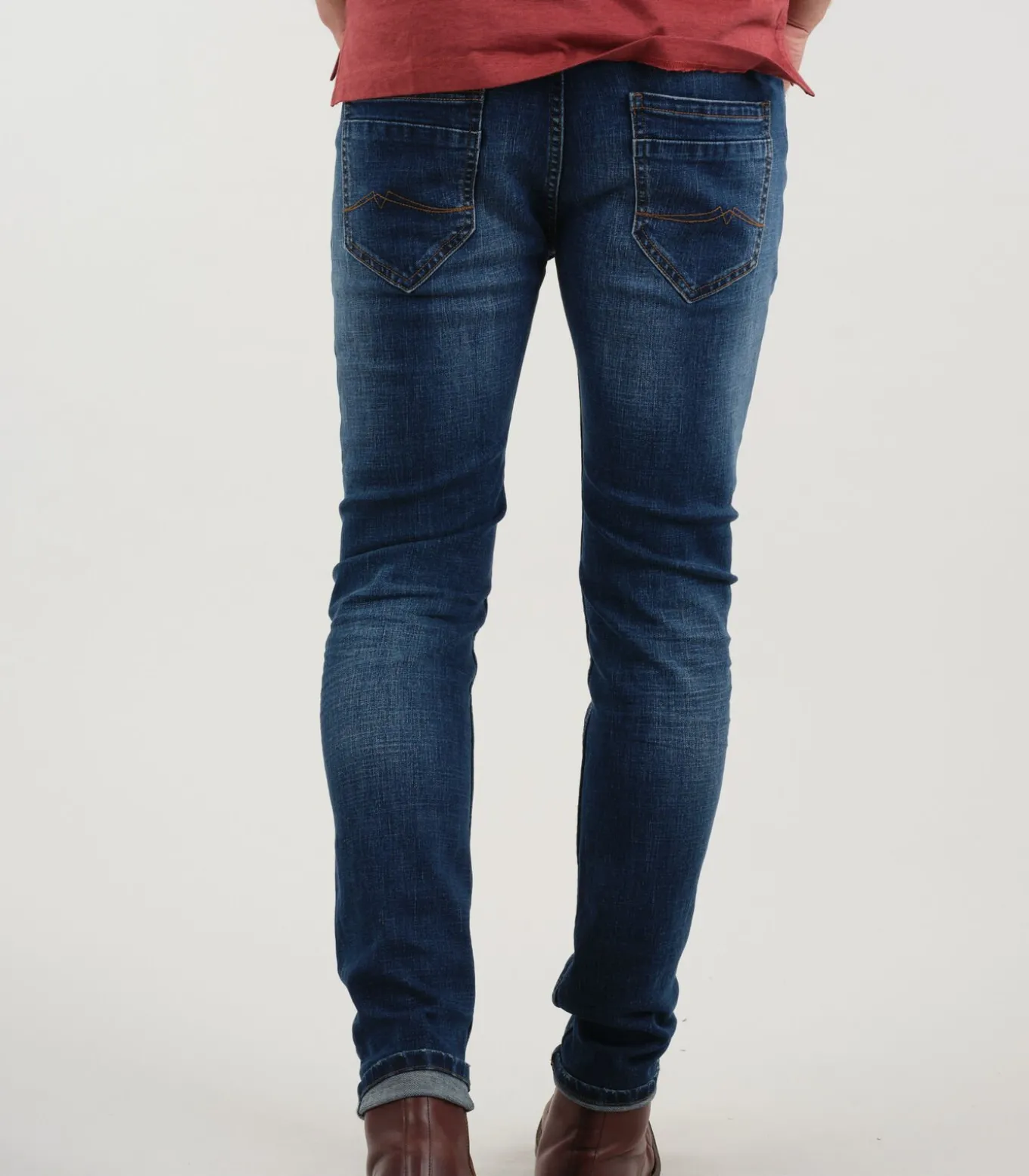CARLOS - Gewassen jeans voor heren