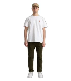 Casual broek met elastische tailleband