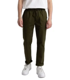 Casual broek met elastische tailleband