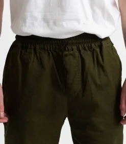 Casual broek met elastische tailleband