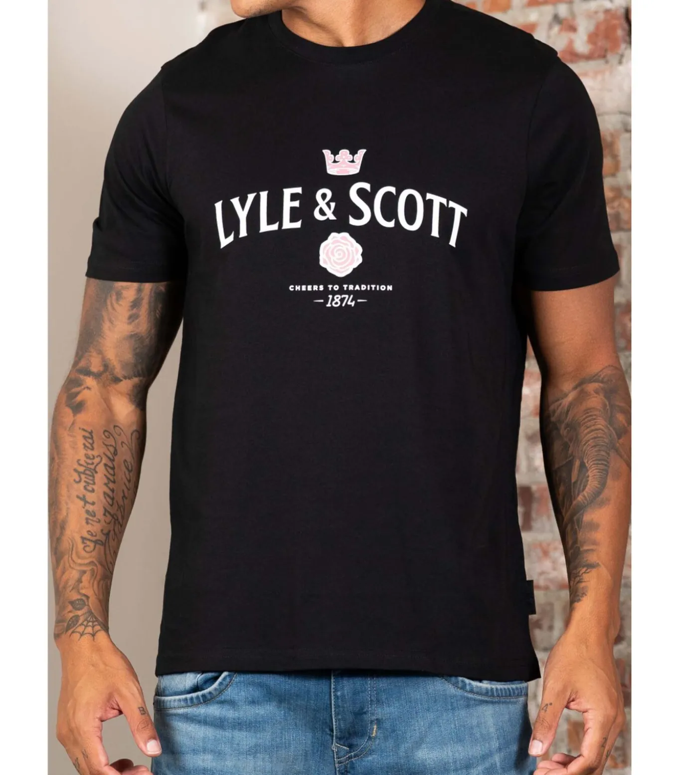 Cheers to traditional graphic t-shirt - jet black