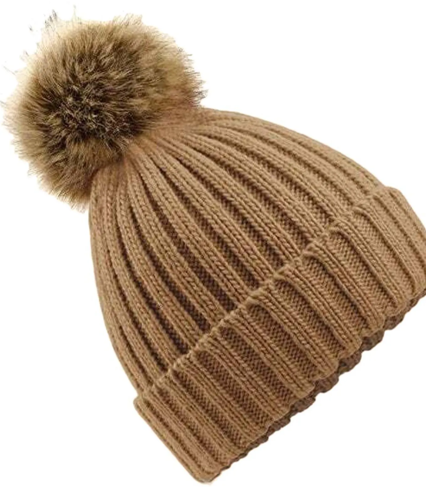 CHUNKY KNIT - Muts - Bruin