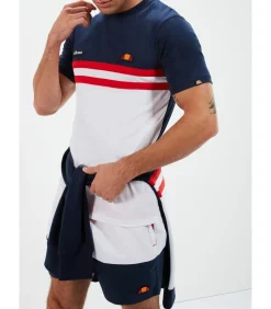 Cielo swimshort - red navy white