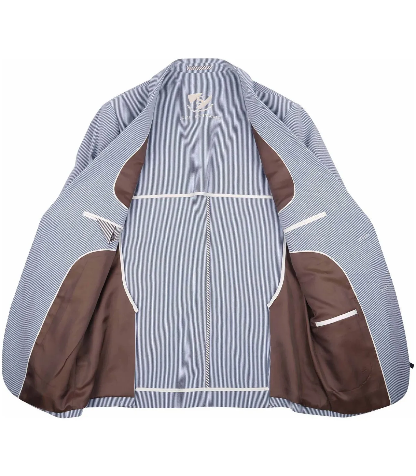 Colbert Lind Strepen Blauw