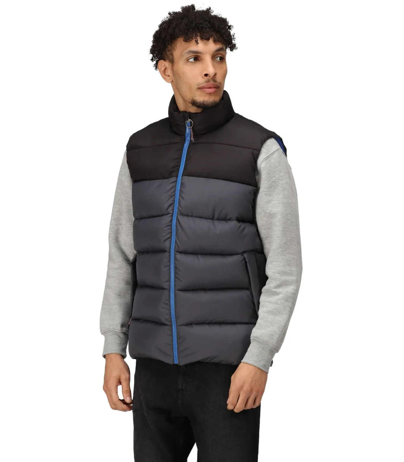 COLOUR BLOCK - Gi - Donkergrijs