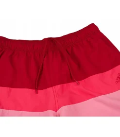 COLOUR BLOCK - Korte Broek - Rood