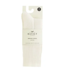 Comfort - Merinowollen Sokken - 3 paar - Off White