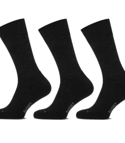 Comfort - Merinowollen Sokken - 3 paar - Marine