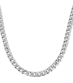 Cuban Ketting - 9mm - Zilver Kleurig - Staal - 60cm