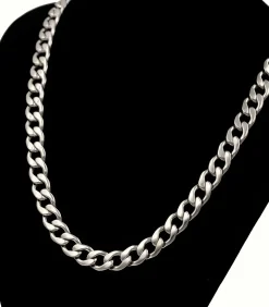 Cuban Ketting - 9mm - Zilver Kleurig - Staal - 60cm