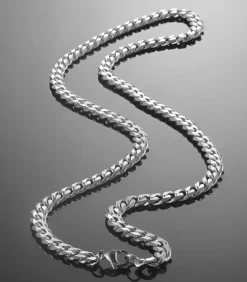 Cuban Link Heren Ketting - Dikke Schakel - 7mm - Zilver kleurig
