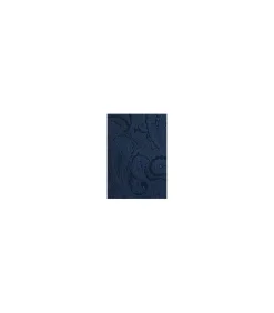 Das zijde donkerblauw paisley