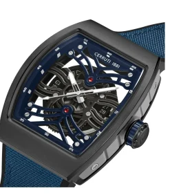 Datum horloge Calliano Blue