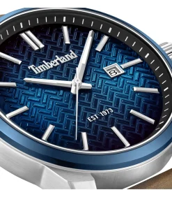 Datum horloge Henniker II Blue - Brown