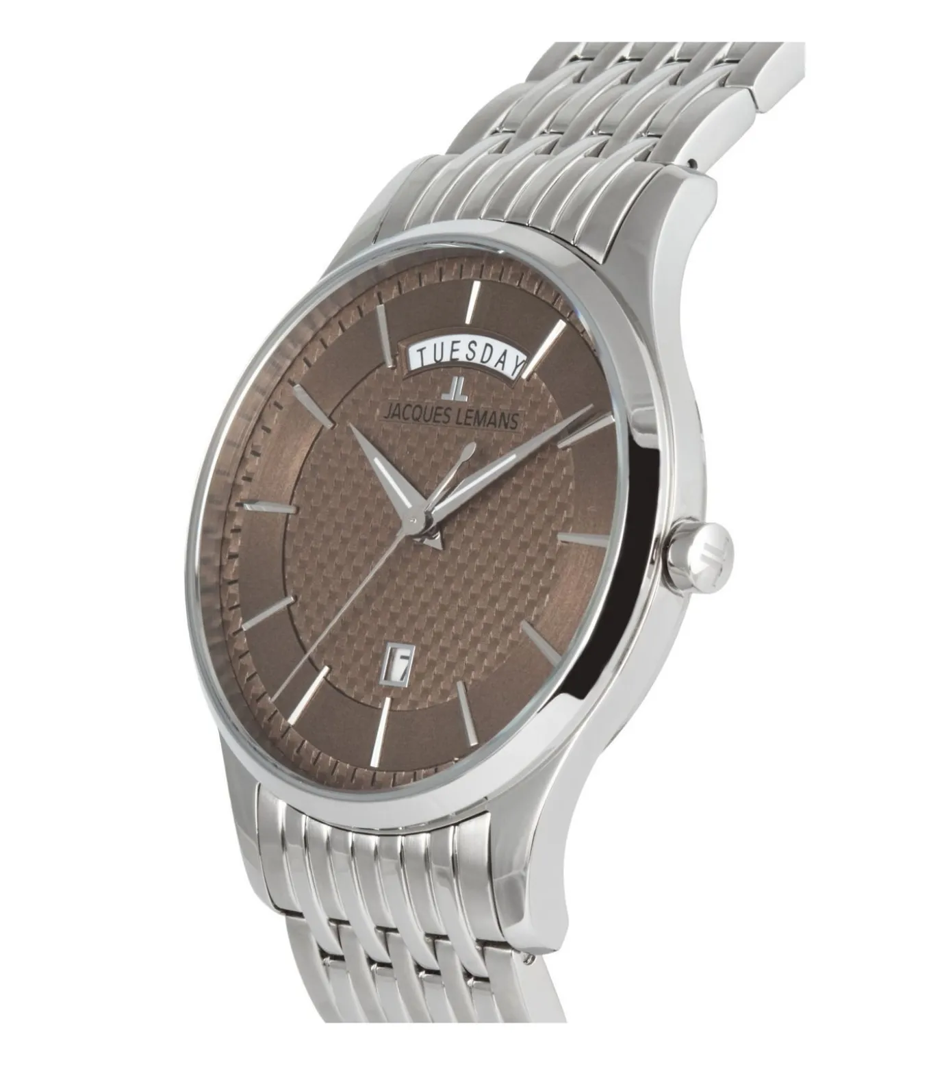 Datum horloge London Brown