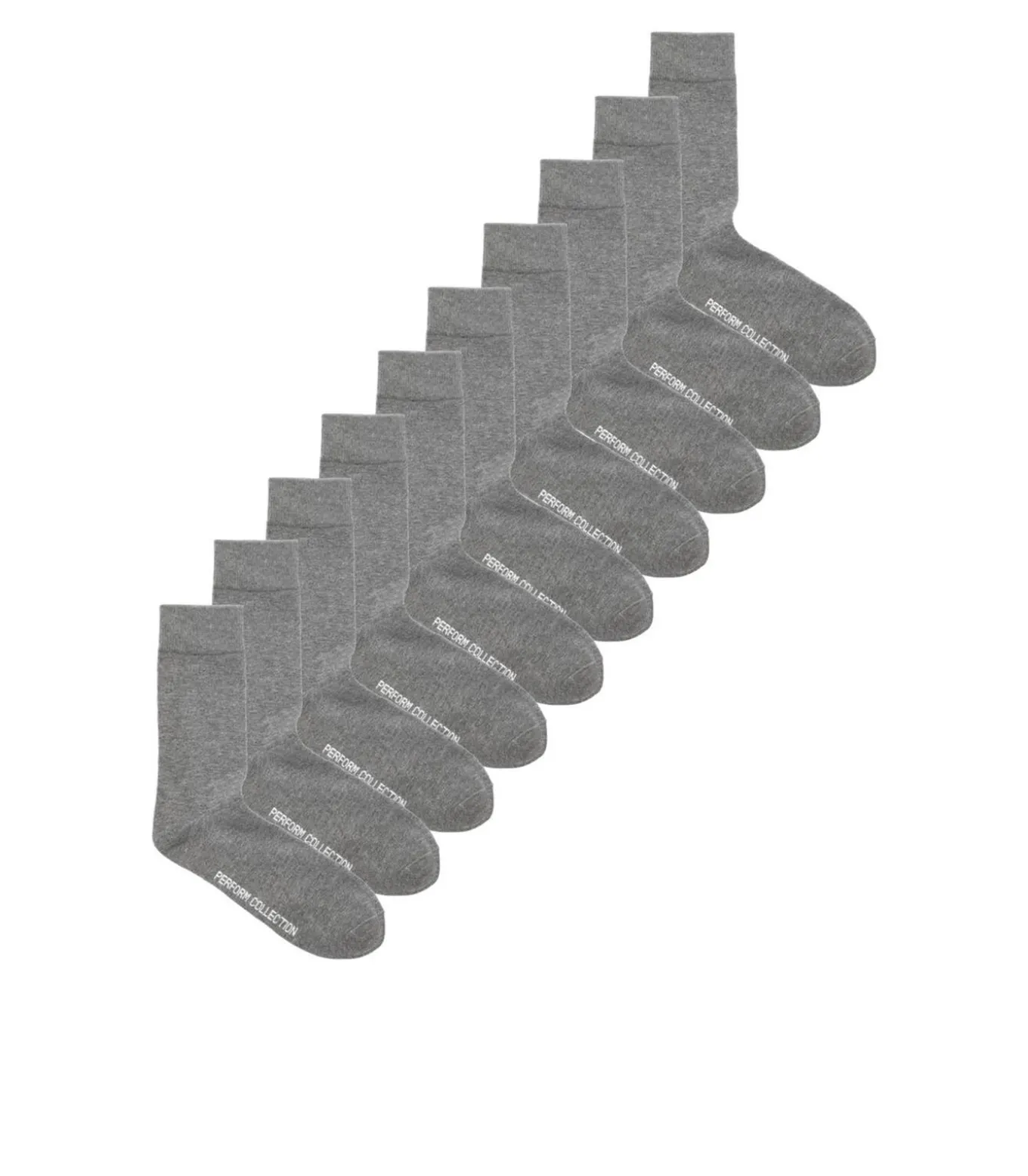 De Originele Performance Sokken 10-Pack - Grijs Melange