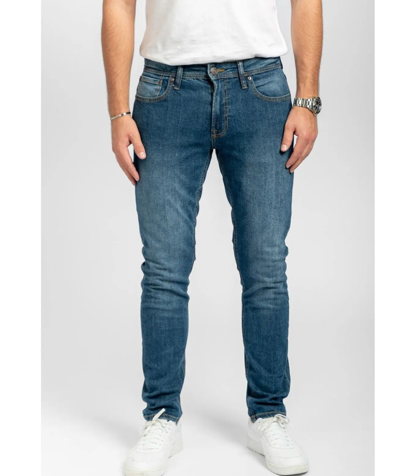 De Originele Performance Jeans (Slim) - Medium Blauwe Denim