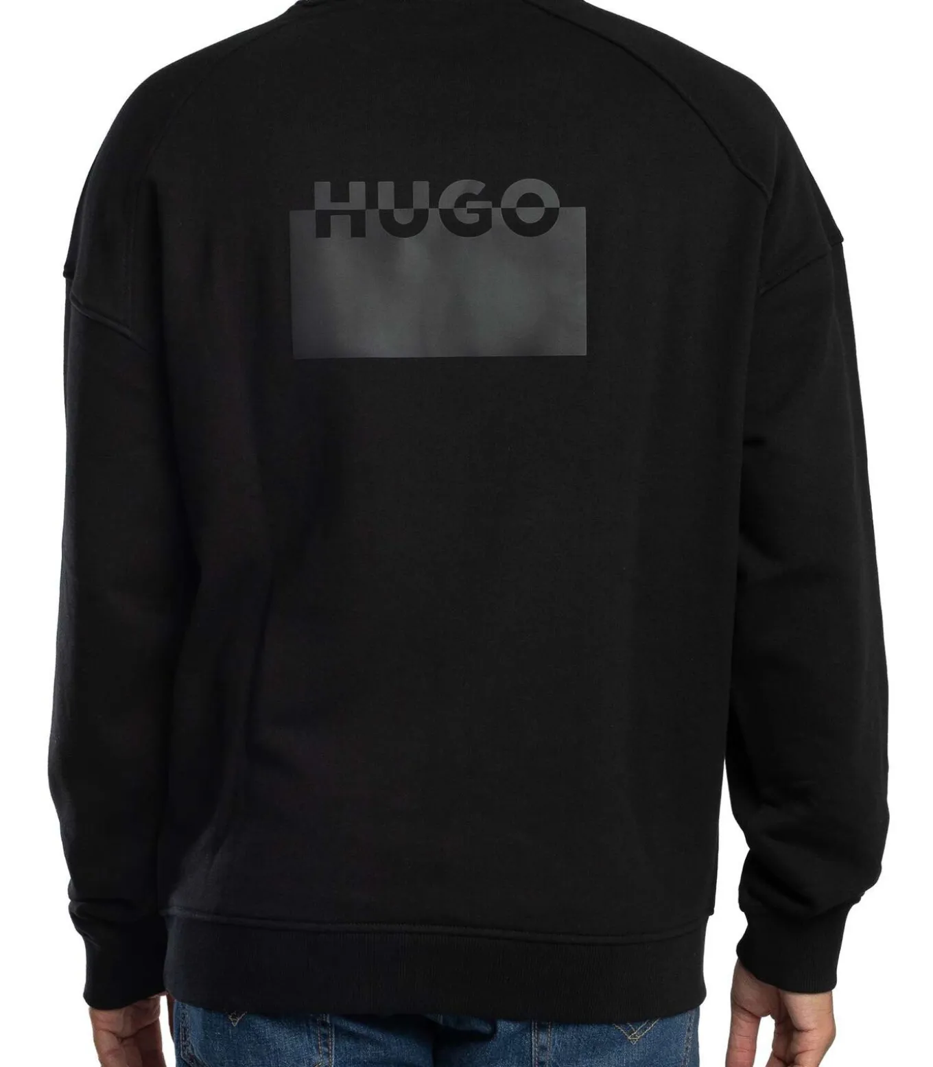 Delastcrew Sweatshirt Met Grafische Print Op De Rug