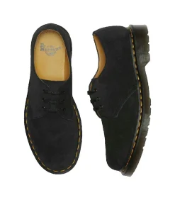 Derby schoenen Dr. Martens 1461 zwarte suède