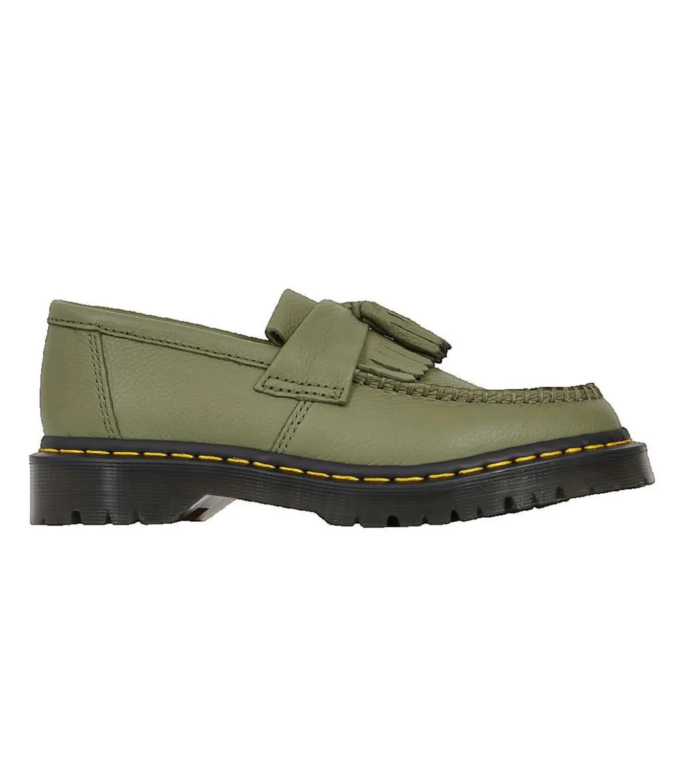 Dr. Martens Adrian leren mocassins in het groen