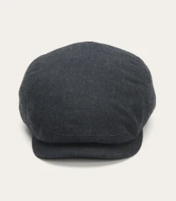 Driver Cap Cashmere Wol Antraciet