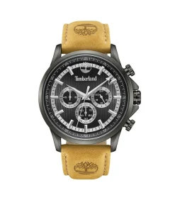 Dual time horloge Bernardston Black - Camel
