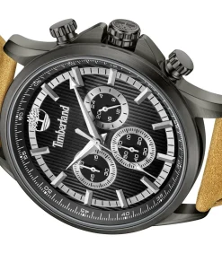 Dual time horloge Bernardston Black - Camel