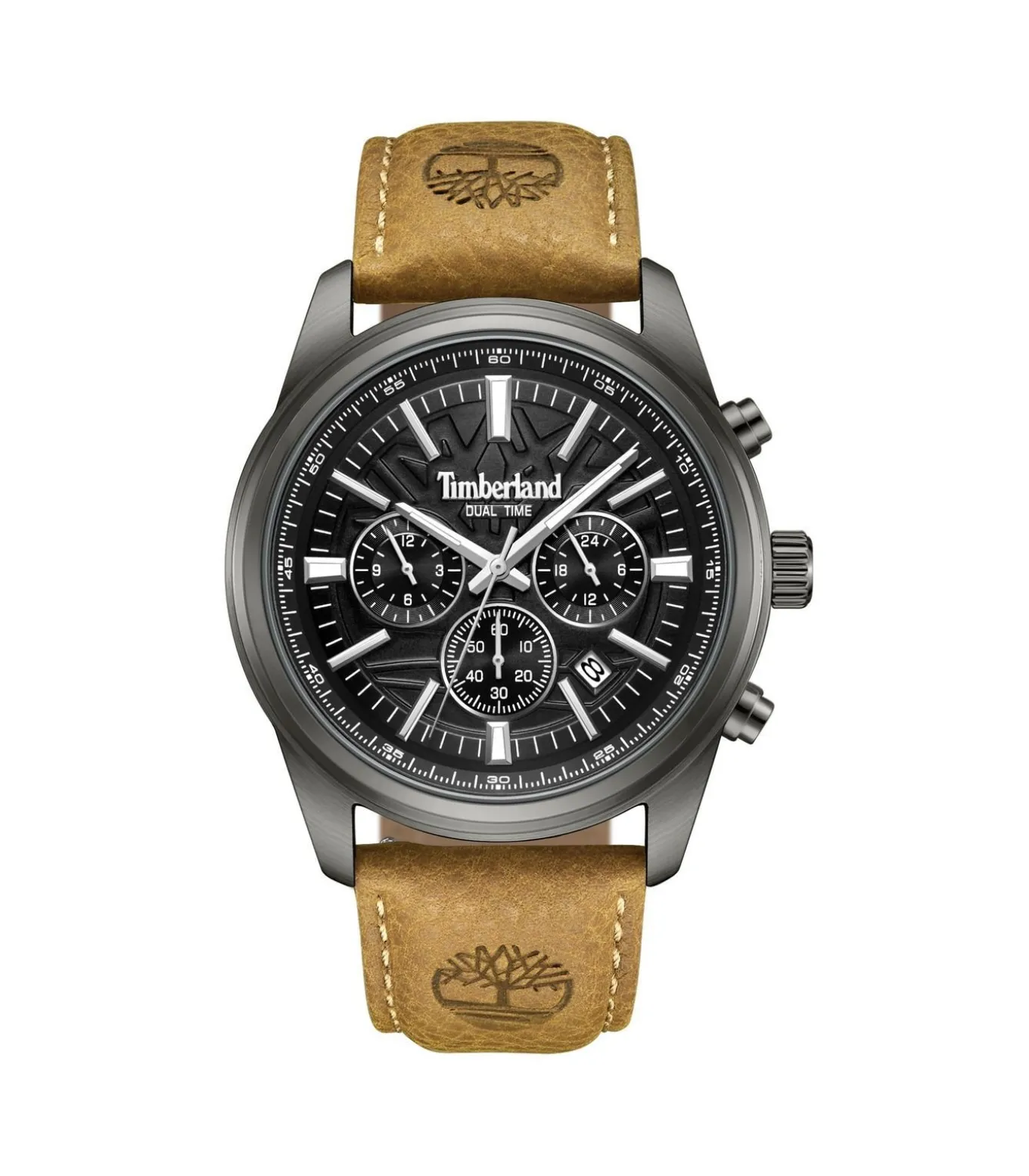 Dual time horloge Northbridge Black - Brown