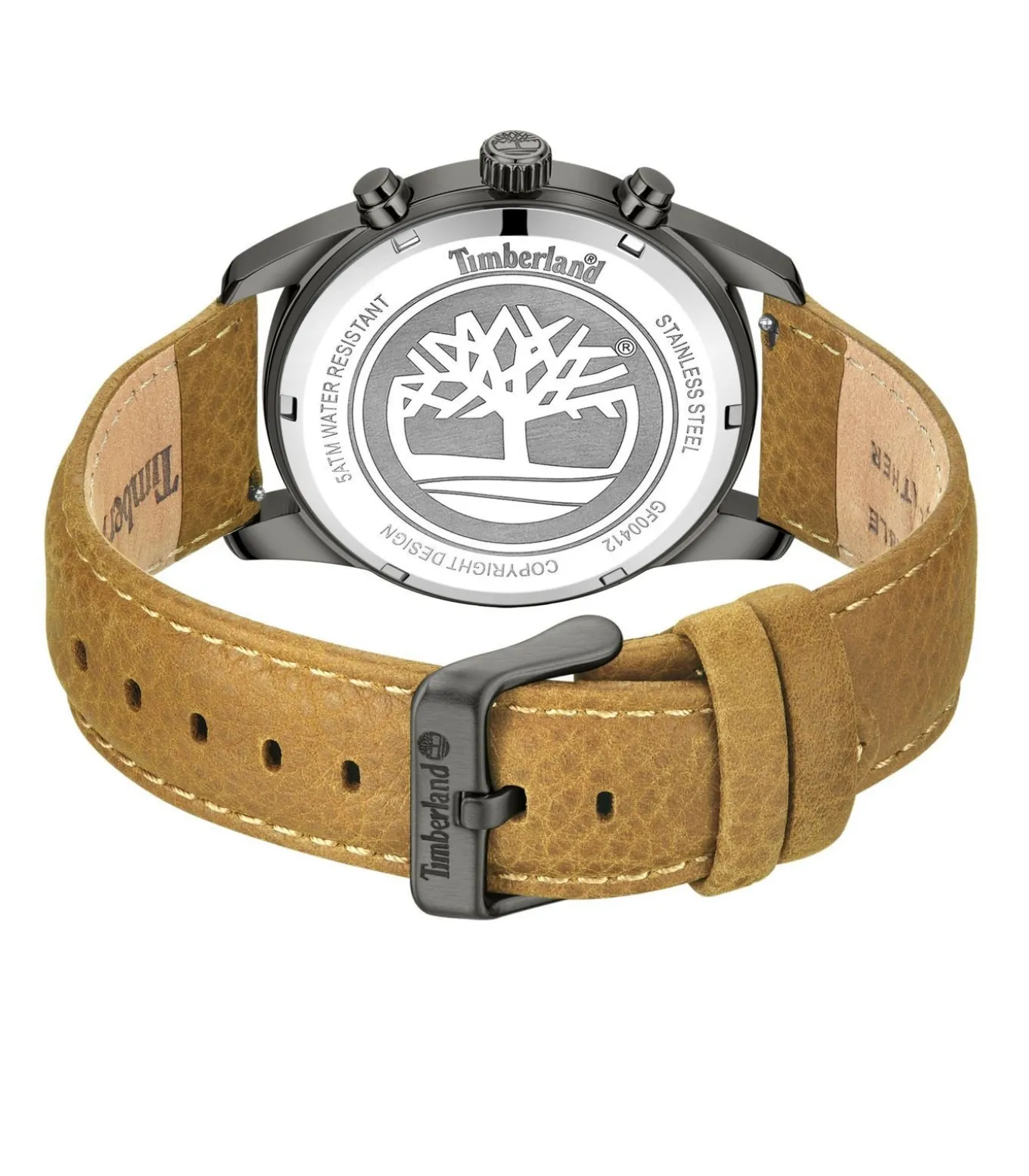 Dual time horloge Northbridge Black - Brown