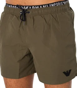 Dubbele Tailleband Zwemshort