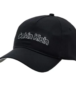 EMBROIDERED LOGO - Baseball Pet - Zwart