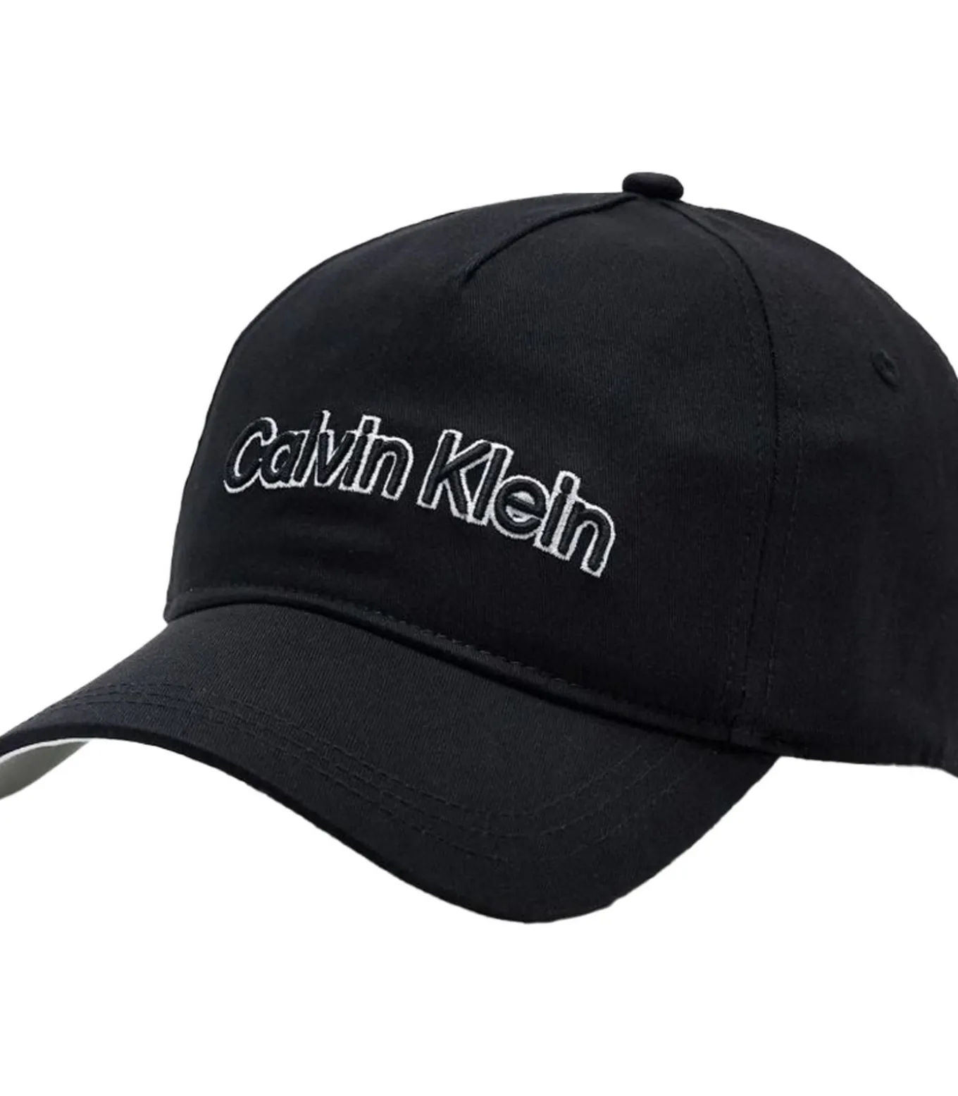 EMBROIDERED LOGO - Baseball Pet - Zwart