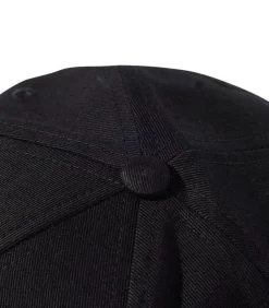 EMBROIDERED LOGO - Baseball Pet - Zwart