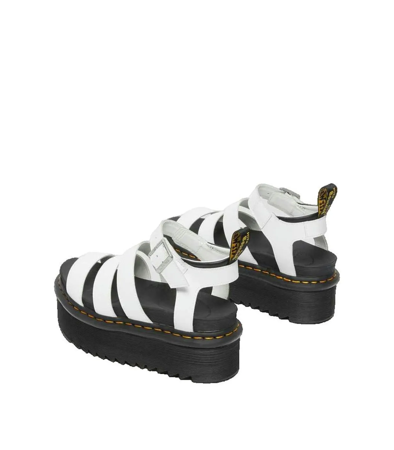 Enkellaarzen Dr. Martens Blaire Quad Hydro wit