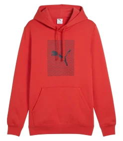 ESSENTIALS - Trui met kap - Rood