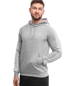 ESSENTIALS - Trui met kap - Grijs