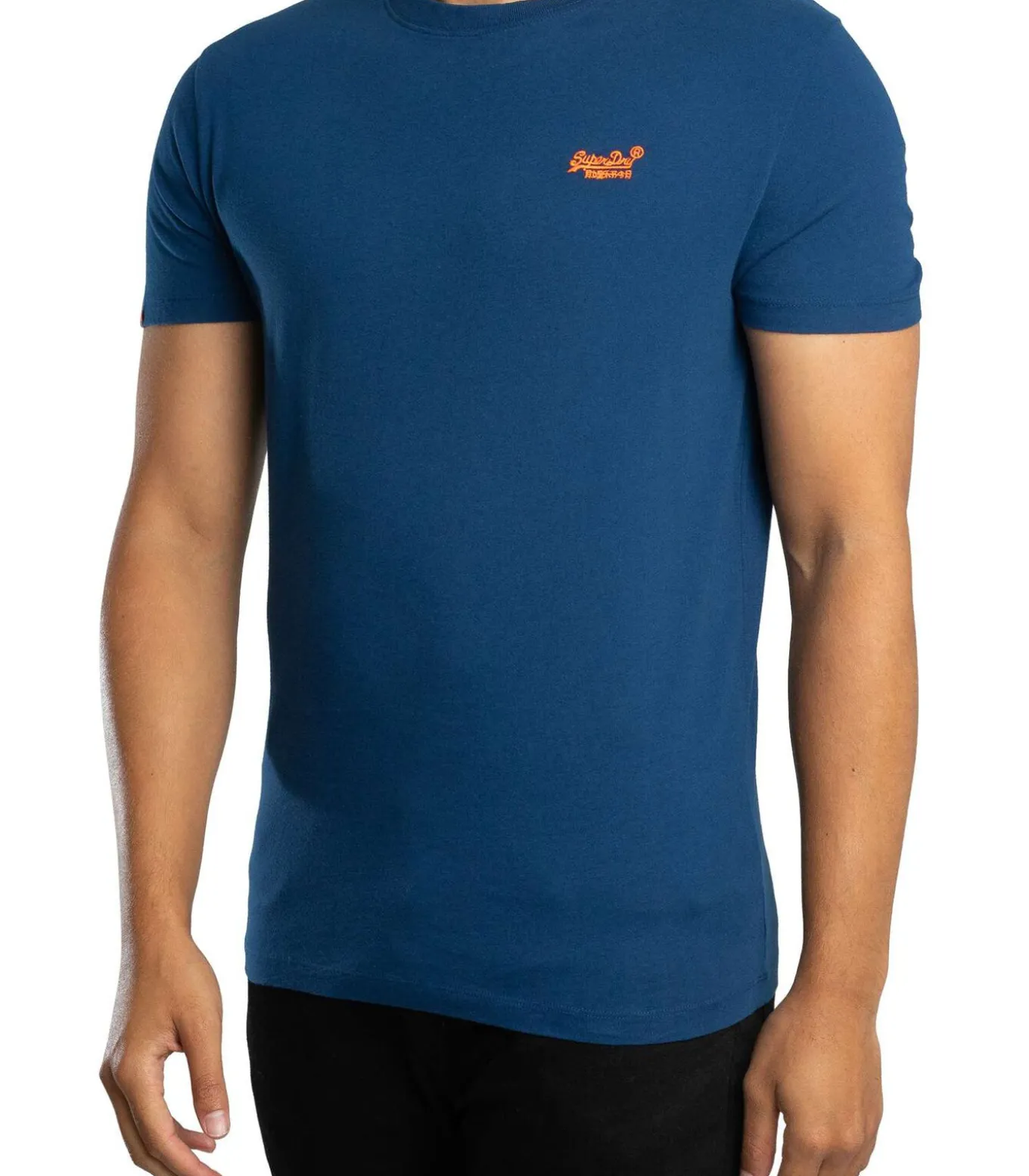 Essentieel EMB-T-Shirt Met Logo