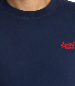 Essentieel EMB-T-Shirt Met Logo